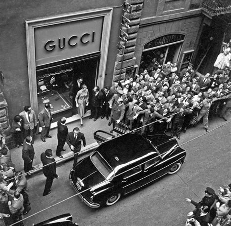 gucci publicité 1953à|Gucci shop history.